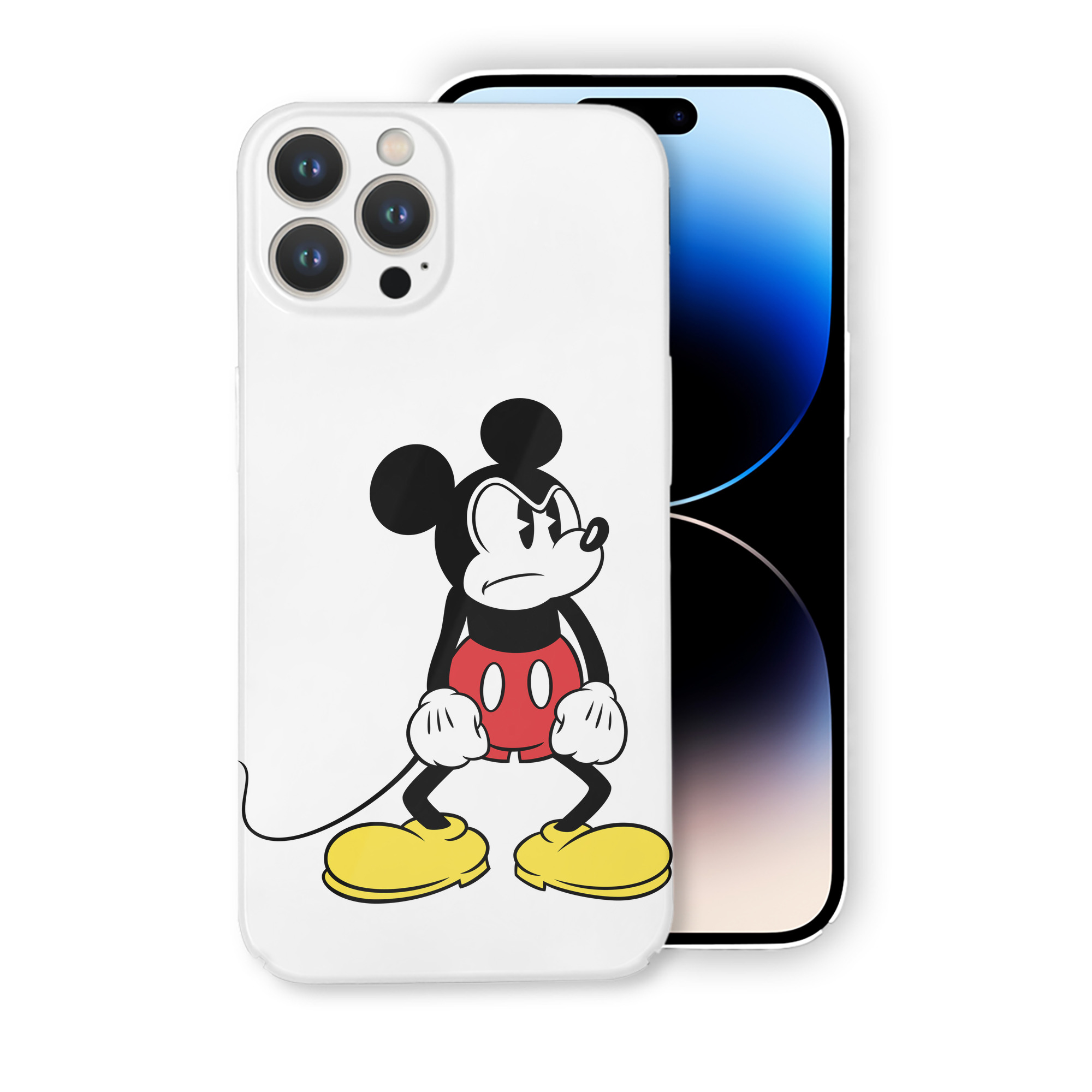 （画像用） ミッキーマウス Mickey Mouse 【iPhone 14シリーズ対応】ハードケース
